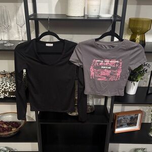 Olivia Rae Elegant Black Top